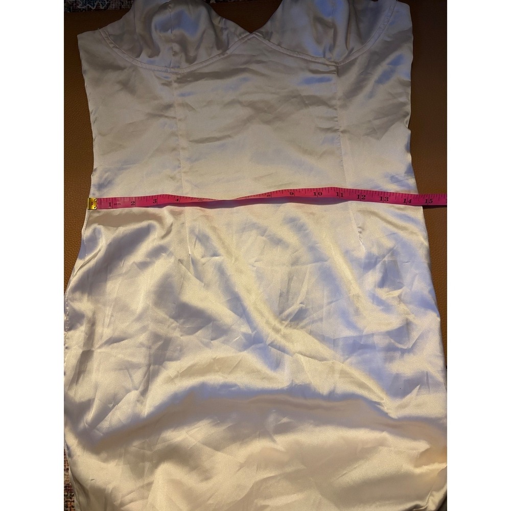 REVOLVE NWOT More‎ to Come Milly Asymmetrical Dress - Ivory - Medium - Picture 6 of 7